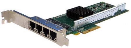 Сетевой адаптер PCIE 1GBE 4PORT RJ-45 PE2G4I35L SILICOM (id 57507)