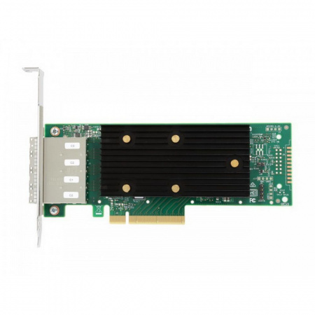 HBA-адаптер Broadcom SAS 9400-16e SGL (05-50013-00) PCIe 3.1 x8 LP, Tri-Mode SAS/SATA/NVMe 12G HBA, 16port(4*ext SFF8644), 3416 IOC (id 48134)