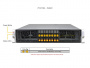 Серверная платформа Supermicro 2U AS-2126HS-TN 2*LGA6096 up to 500W / 24*DDR5 RDIMM / 16*2.5 SATA/NVME / 6*FHFL Gen5 x16 / 2*M.2 2280-110 NVME / IPMI 2.0 / OCP 3.0 Gen5 x16 / 2*USB 3.0 / VGA / 2*1600W (id 55634)