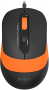 Мышь A4Tech Fstyler FM10S черный/оранжевый оптическая 1600dpi silent USB 3but (FM10S USB ORANGE) (id 39443)