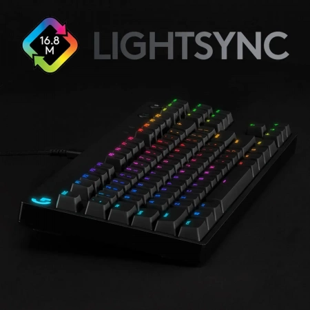 Клавиатура Logitech Gaming Pro механическая черный USB for gamer LED (920-009393) (id 20546)