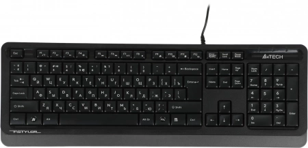 Клавиатура + мышь A4Tech Fstyler F1010 клав:черный/серый мышь:черный/серый USB Multimedia (F1010 GREY) (id 39175)