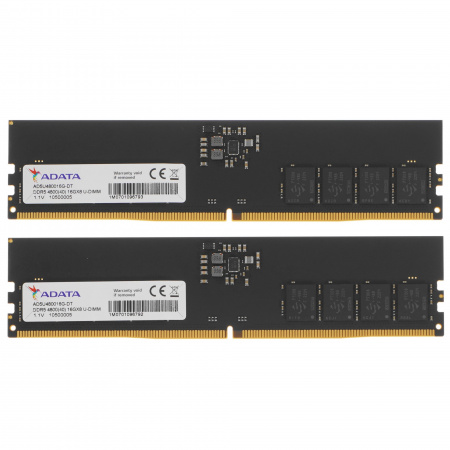 Модуль памяти DIMM 32GB DDR5-4800 K2 AD5U480016G-DT ADATA (id 60819)