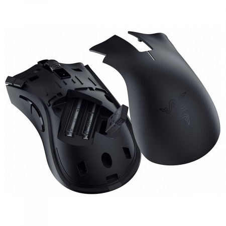 RAZER DEATHADDER V2 X HYPERSPEED чёрная Беспроводная игровая мышь (USB, 2,4 ГГц, Bluetooth, 7 кн., RAZER™ 2 switces, 6400 dpi, RAZER™ 5G, 1x AA/AAA) (id 37459)