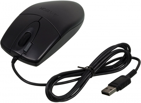 Мышь A4Tech OP-620DS черный оптическая 1200dpi silent USB 3but (id 39594)