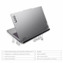 Ноутбук Lenovo LOQ 15AHP10/AMD Ryzen 7 250/16Gb/ 512GB/ 15.6"(1920x1080) IPS 300nits  AG 100%SRGB,144Hz/ 8Gb NVIDIA GeForce RTX5060/ LAN/ WiFi/ BT/ TPM/ FHDCam/ BKLTKB/ 60Wh/ Win11Home/ LunaGrey/1Y(83JG007PUS) (id 55490)