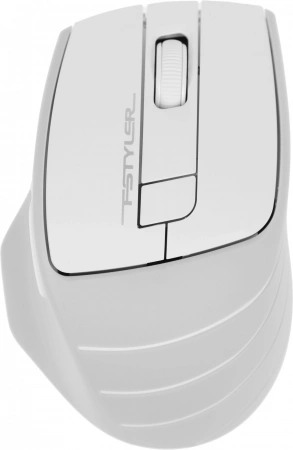 Мышь A4Tech Fstyler FG30S белый/серый оптическая 2000dpi silent беспров. USB 6but (FG30S WHITE) (id 39818)