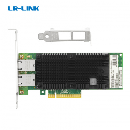 Сетевая карта LR-Link NIC PCIe x8, 2 x 10G, Base-T, Intel X550 chipset (FH+LP) (id 34005)