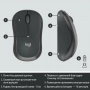 Комплект беспроводной Logitech MK295 с поддержкой SilentTouch (клавиатура+мышь) Y-R0042/MR0085 (C-U0010) С КИРИЛЛИЦЕЙ (id 25293)