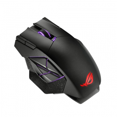 Мышь ASUS P707 ROG SPATHA X Wireless (2.4GHz) 12 Buttons 19000DPI 168g (90MP0220-BMUA00) (id 27120)