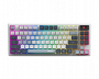 Клавиатура беспроводная Keyboard MSI FORGE GK600 TKL, Wireless, Mechanical Linear Switches, RGB LED, 4000mA/h, Sky (id 35973)
