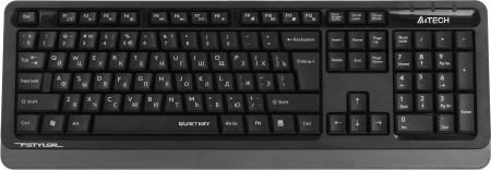 Клавиатура + мышь A4Tech Fstyler FGS1035Q клав:черный/серый мышь:черный/серый USB беспроводная Multimedia (FGS1035Q GREY) (id 39195)