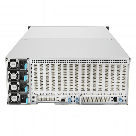 Серверная платформа Asus 4U ESC8000A-E11 2*LGA4094 up to 280W / 32*DDR4 RDIMM / 4*3.5 SAS/SATA + 4*3.5 SAS/SATA/NVME / 8*FHFL Gen4 x16 + 2*FHHL Gen4 x16 / IPMI 2.0 / VGA / GPU Support / 2+2*2200W (id 58151)
