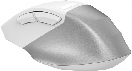 Мышь A4Tech Fstyler FG45CS Air белый/серебристый оптическая 2000dpi silent беспров. USB для ноутбука 7but (FG45CS AIR USB (SILVER WHITE)) (id 40001)