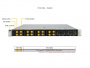 Supermicro SuperServer SYS-112H-TN / 1U / 1*LGA4710 up to 350W / 16*RAM / 8*2.5" SAS/SATA/NVME + 2*m.2 2280/22110 / 1*PCIe 5.0 x16 FHHL + 1*PCIe 5.0 x16 FHFL double-width slot + 1*PCIe 5.0 x16 AIOM slot (OCP 3.0 compatible) / 2*1200W / Rails / 1 Год гаран
