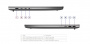 Ноутбук Lenovo IdeaPad Slim 5 16AHP10/AMD Ryzen7 8845HS/ 16Gb/ 512Gb/ 16"(2880x1800)OLED,500nits,100%,120Hz/ AMD Radeon Graphics/ WiFi/ BT/ TPM/ FHDCam+IR / 80Wh/ NoOS/ LunaGrey /1Y(83HW000CRK)(id 58053)