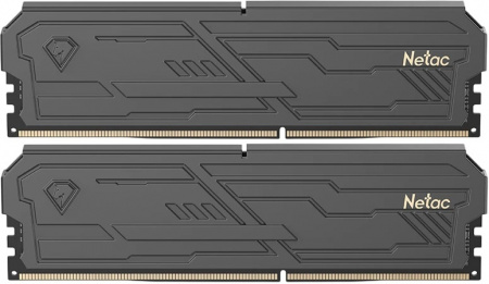 Netac Shadow III DDR5-6400 (PC5-51200) 32GB (2x16GB) C32 32-39-39-102 1.4V XMP Dual DIMM Black (id 59334)