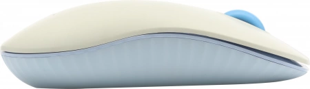 Клавиатура + мышь Acer OCC205 клав:белый мышь:белый/голубой USB беспроводная slim (ZL.ACCEE.00C) (id 32294)