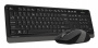 Клавиатура + мышь A4Tech Fstyler FG1010 клав:черный/серый мышь:черный/серый USB беспроводная Multimedia (FG1010 GREY) (id 39186)
