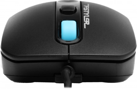 Мышь A4Tech Fstyler FM10 черный/синий оптическая 1600dpi USB 4but (FM10 BLUE) (id 39448)