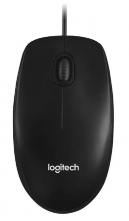 Мышь Logitech Mouse M100 USB Dark Ret (910-006652) (id 5369)