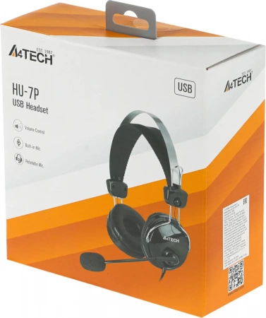 Наушники с микрофоном A4Tech (HU-7P) (id 26437)