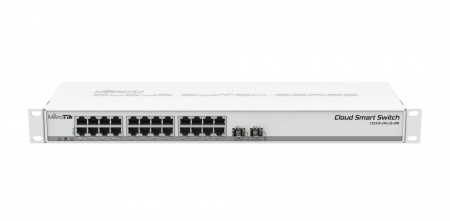 Коммутатор 24PORT 1000M 2SFP+ CSS326-24G-2S+RM MIKROTIK (id 16009)