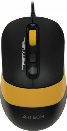 Клавиатура + мышь A4Tech Fstyler F1110 клав:черный/желтый мышь:черный/желтый USB Multimedia (F1110 BUMBLEBEE) (id 39177)