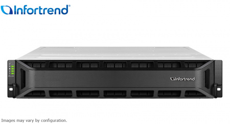 Система хранения данных Infortrend EonStor GS 1000 G3 2U/24bay Dual controller, 2x12Gb SAS, 2x host board,4x4GB, 2x(PSU+FAN), 2x (Super capacitor+Flash), 24xdrive trays, 1xRmk(GS 1024R3CB-D)(repl GS1024R2CBF0D-8U32) (id 35340)