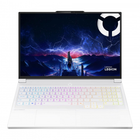 Ноутбук Lenovo Legion 7 16IAX10/Intel Core Ultra 9 275HX/32Gb/1Tb/16"(2560x1600)OLED 500nits Glossy100%DCI-P3,165Hz/8Gb NVIDIAGeForce RTX5070/LAN/WiFi/BT/Thunderbolt/TPM/FHDCam/RGB BKLTKB/80Wh/Win11Home/GlacierWhite/1Y(83KY002YCC)(id 57702)