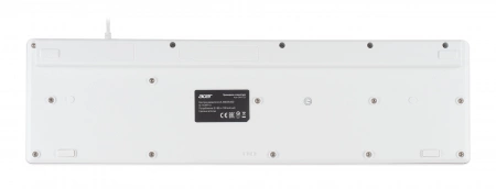 Клавиатура Acer OKW123 белый USB (ZL.KBDEE.00D) (id 27204)