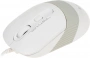 Мышь A4Tech Fstyler FM10 белый/серый оптическая 1600dpi USB 4but (FM10 WHITE) (id 39445)