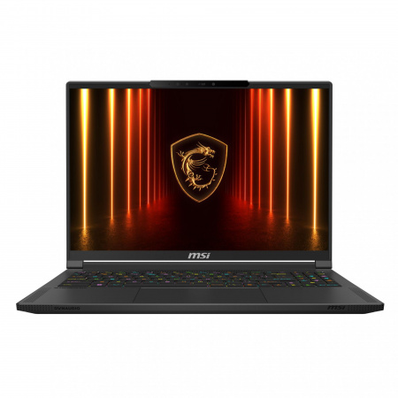 Ноутбук MSI Stealth 16 AI A2HWFG-086XRU Intel Core 7 255H / 32GB DDR5 / 1TB SSD / 16" (2560x1600) OLED, 240Hz, HDR 600 / NVIDIA GeForce RTX 5060 8GB / Thunderbolt 4 / Fingerprint / LAN / WiFi / BT / CAM / 99.9Wh / 240W ext / NoOS / Black / 1Y (id 41562)