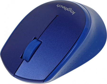 Мышь Logitech M330 Silent Plus синий оптическая 1000dpi silent беспров. USB 2but (910-004925) (id 29389)
