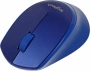 Мышь Logitech M330 Silent Plus синий оптическая 1000dpi silent беспров. USB 2but (910-004925) (id 29389)