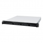 Системы хранения данных Synology 1U/4bay QC 2,2GhzCPU/2Gb(32)/RAID0,1,10,5,6/upto 8HDD (1xRX418)/2xUSB3.2/1eSATA/4GigEth/1xExpslot/iSCSI/2xIPcam/2xRPS/1YW/no rail (id 29321)