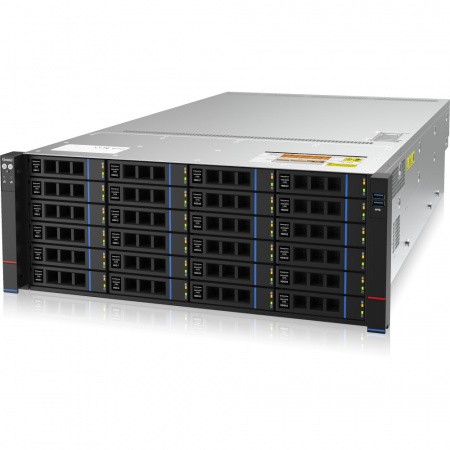 Серверная платформа Gooxi 4U SL401-D24RE-G3 2*LGA4189 up to 270W / 32*DDR4 RDIMM / 24*3.5 SAS/SATA w expander / 4*FH Gen4 x16 + LP Gen4 x16 + LP Gen3 x8 / 2*M.2 2280 NVME / OCP 3.0 Gen3 x8 / IPMI 2.0 / 2*1GbE BASE-T / VGA / 2*800W (id 59466)