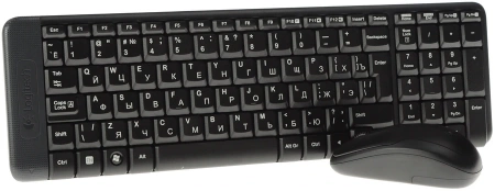 Клавиатура + мышка MK220 RUS BLACK 920-003236 LOGITECH (id 29731)
