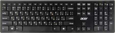 Клавиатура/ Клавиатура беспроводная Acer OKR020 Wireless 2.4G slim Multimedia black (id 30864)