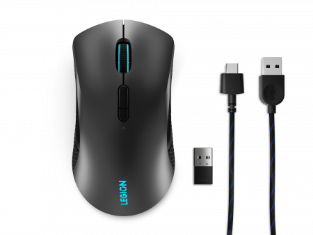 Мышь Lenovo Legion M600 черный оптическая 16000dpi беспров. BT/Radio USB 9but (GY50X79385) (id 39112)