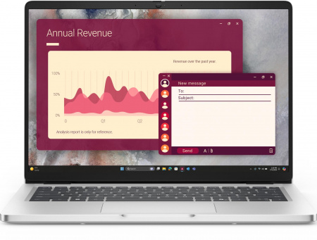 Ноутбук DELL Pro 14 Intel Core Ultra 7 265U /32GB / 1Tb SSD/ 14"1920x1200 IPS AG 300 nits,1000:1, 45% NTSC/ Intel Graphics /LAN /WiFi/BT/TPM /FRP/ Thunderbolt /CamFHD/55Wh/BacklitKB/ Linux/ 1Y (PRO14-7315) (id 57474)