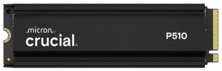 Твердотельный накопитель SSD Crucial P510 1TB PCIe Gen5 NVMe 2280 M.2 SSD with heatsink CT1000P510SSD5 (id 59287)