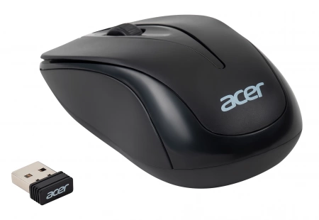 Мышь Acer OMR131 черный оптическая (1000dpi) беспроводная USB для ноутбука (2but) (id 27217)