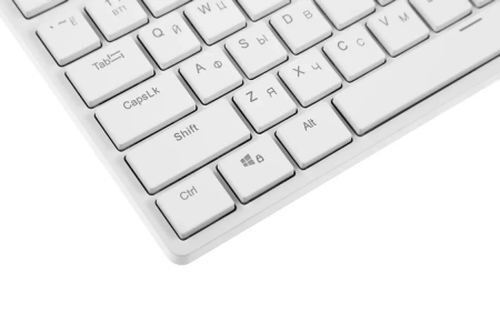 Redragon Механическая клавиатура Anubis RU,RGB,белый,BT+2.4G,тонкая (id 54843)