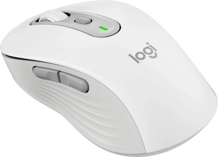 Мышь Logitech M750 белый оптическая (4000dpi) беспроводная BT/Radio USB (5but) (id 30076)