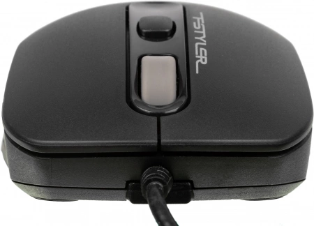 Мышь A4Tech Fstyler FM10 черный/серый оптическая 1600dpi USB 4but (FM10 GREY) (id 39447)