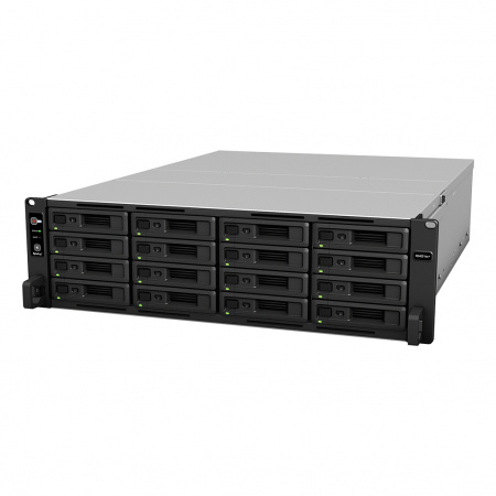 Система хранения данных Synology 3U/16bay 8C 2,1GhzCPU/16Gb(64)/RAID0,1,10,5,6/upto 40HDD (2xRX1217(RP))/2xUSB/4xGbE+2x10GE/2xPCIe/iSCSI/2xIPcam(upto90)/2xRPS/no rail/1YW repl RS4017xs+ (id 29312)
