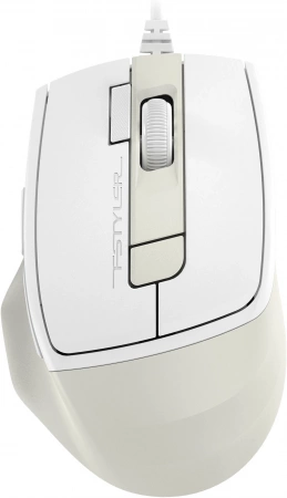 Мышь A4Tech Fstyler FM45S Air бежевый оптическая 2400dpi silent USB 7but (FM45S AIR USB (CREAM BEIGE)) (id 39453)