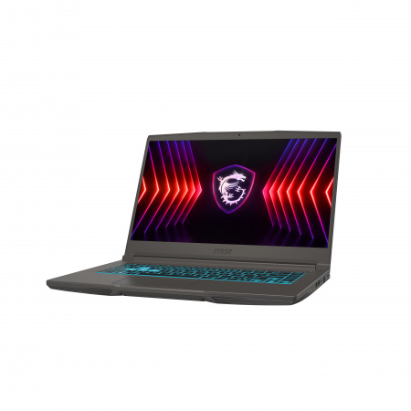 Ноутбук MSI Thin 15 B2RVE-3451XRU Intel Core 7-240H / 16GB DDR4 / 512GB / 15.6" FHD (1920x1080) IPS, Anti-Glare, 144Hz, 250nits / NVIDIA GeForce RTX 4050 6GB / LAN / WiFi / BT / CAM / 52.4Whr / 120W ext / NoOS / Grey / 1Y (id 54439)