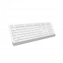 Клавиатура + мышь A4Tech Fstyler FG1010 клав:белый/серый мышь:белый/серый USB беспроводная Multimedia (FG1010 WHITE) (id 39184)